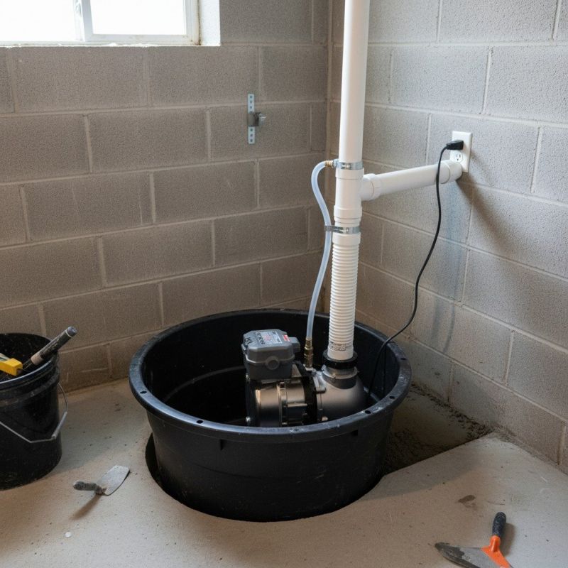 Basement Drainage Installation in Des Moines, IA