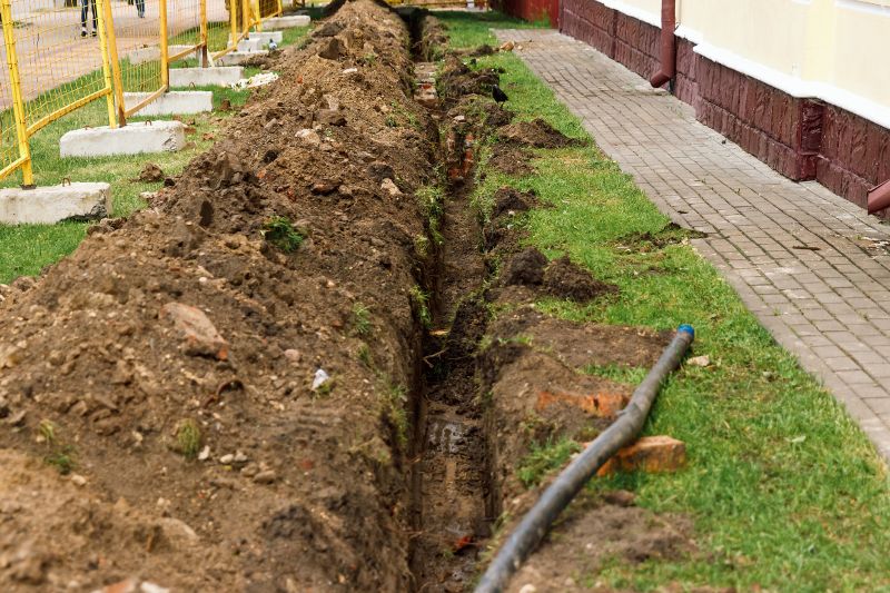 Depth and Length of Trench