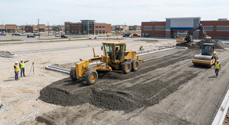 Parking Lot Excavation in Heber City, UT