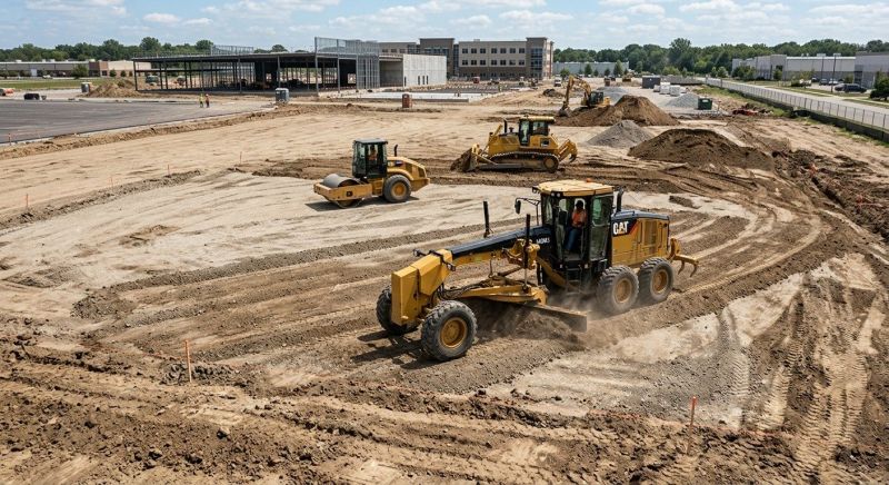 Parking Lot Gravel Repair in Buford, GA
